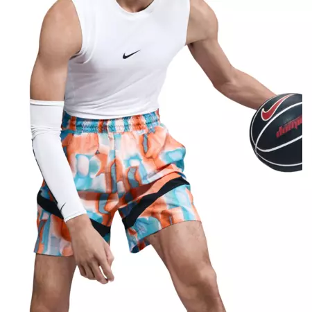 Nike Icon Dri-FIT 15cm Basketball Shorts "Washed Coral-University Blue"
