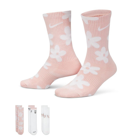 Nike Kids' Cushioned Crew Socks (3 Pares) "Mulicolor"