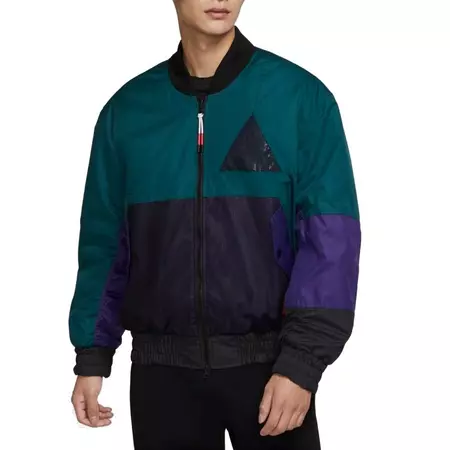 Nike Kyrie Protec Basketball Jacket "Dark Atomic Teal"