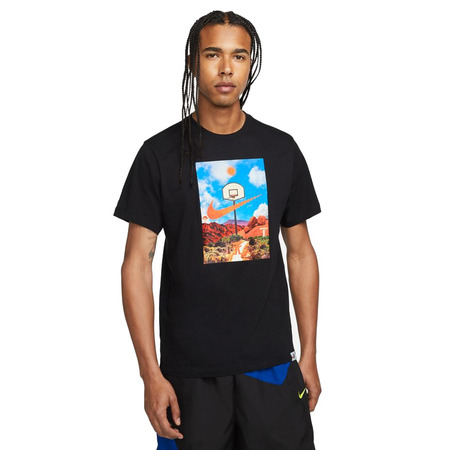 Nike Men's Street Basketball T-Shirt "Black"