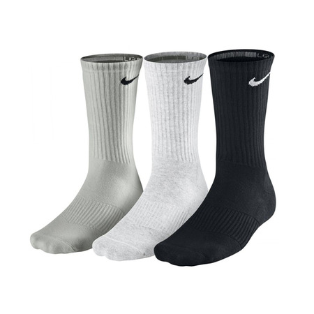 Nike Performance Cushion Crew Training Sock 3P (901/black/white/grey)