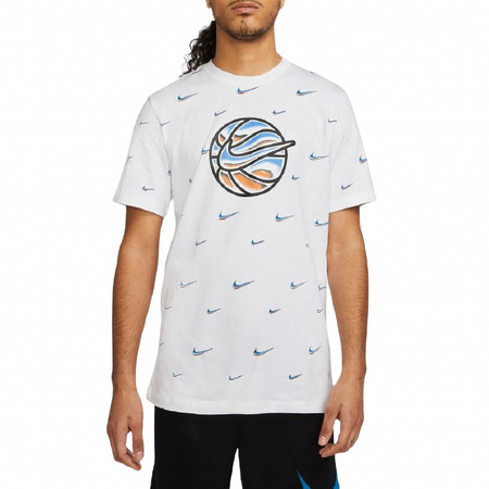 Nike Swoosh Ball Men's Basketball T-Shirt "White"