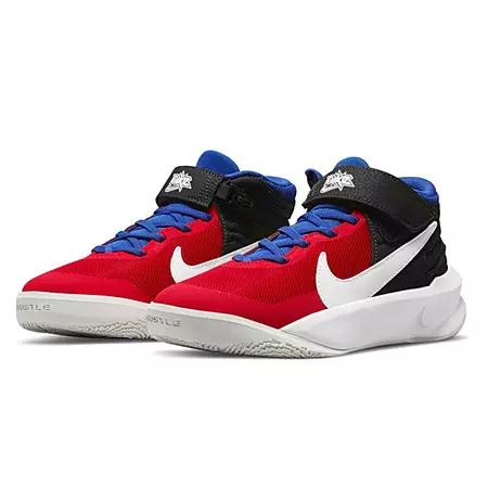 Nike Team Hustle D 10 FlyEase  "RedBlack"
