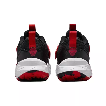 Nike Team Hustle D 12 (GS) "Black University Red"