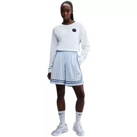 Nike Wmns Fly Crossover Basketball Short "Blue Tint-Smokey Blue"