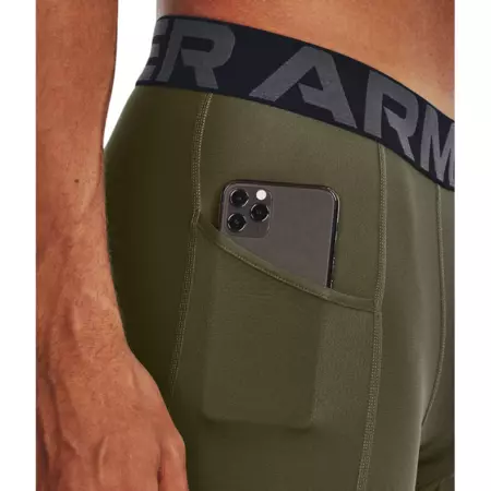 Pantalón corto HeatGear® Pocket Long "Marine OD Green"