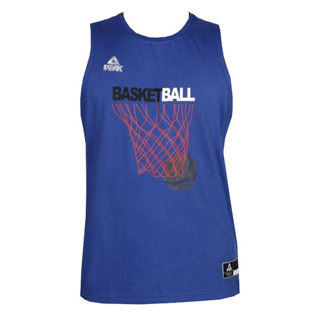 Camiseta Adulto/Niñ@ Peak Sport Basketball Hoop Graphic Tank Top "Blue"