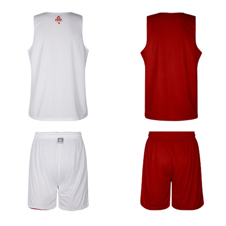 Set Reversible Adulto/Niñ@ Peak Sport Basketball Team  "Red/White"