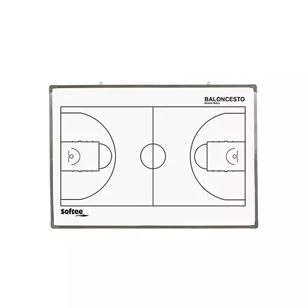 Pizarra Magnética Basket con Cerco de Aluminio 60x90 cm