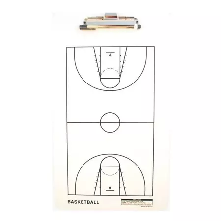 Pizarra Táctica Baloncesto 2 Caras Veleda (White)