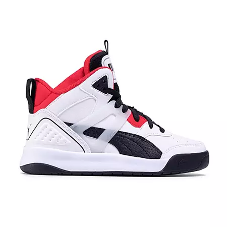 Puma Backcourt Mid Junior "White"