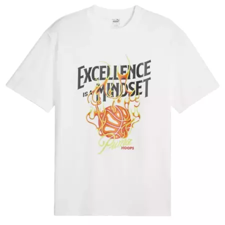 Puma Basketball Hoops Excellence Tee "White"