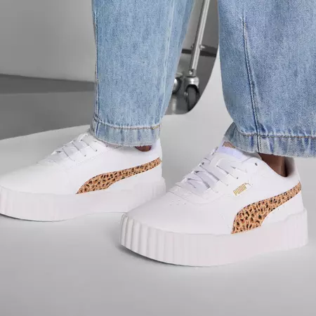 Puma Carina Animal Jr "Light Sand"