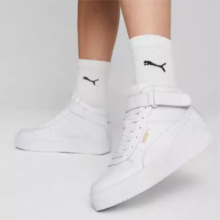 Puma Carina Street Mid "White"