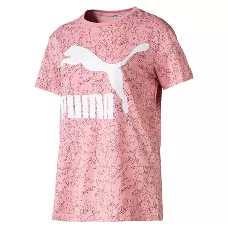 Puma Classics Logo Tee AOP