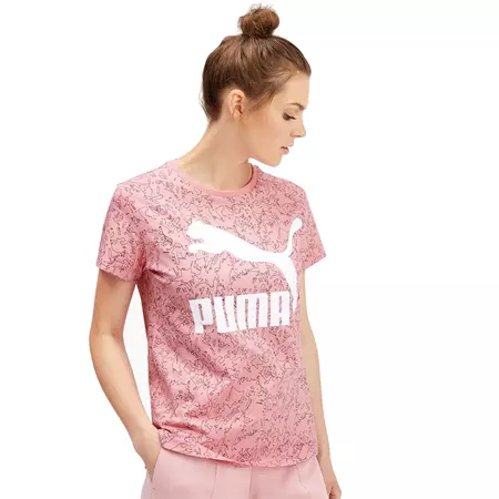 Puma Classics Logo Tee AOP