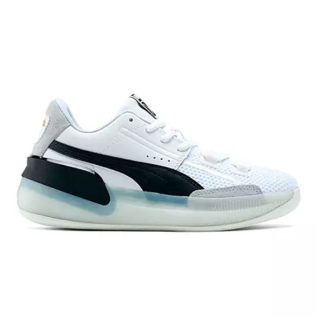 Puma Clyde Hardwood Junior "White Black"