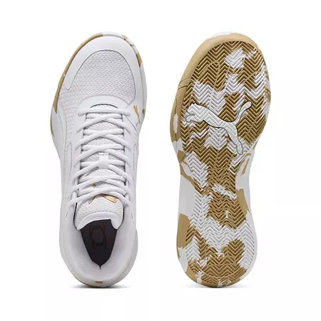 Puma Court Pro Marble Junior "White Matte Gold"