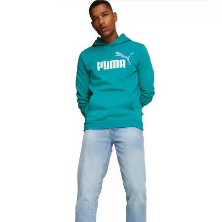 Puma ESS+ 2 Col Big Logo Hoodie FL