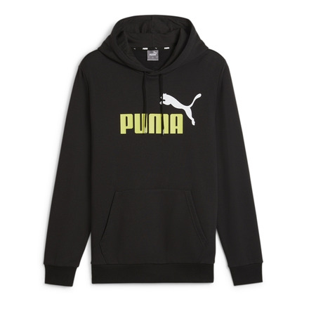 Puma ESS+ 2 Col Big Logo Hoodie TR "Black"