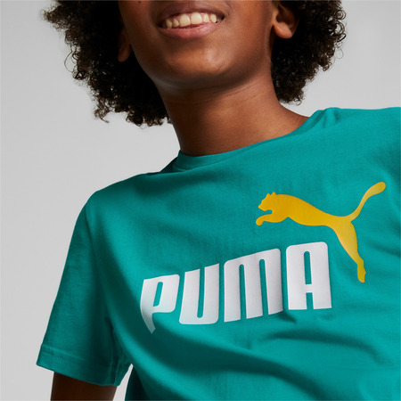 Puma ESS+ 2 Col Logo Tee Jr