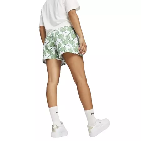 Puma ESS+ BLOSSOM 5" AOP Shorts TR "Archive Green"