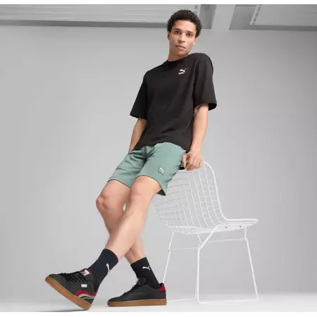 Puma ESS ELEVATED Shorts 9" TR "Green Moon"