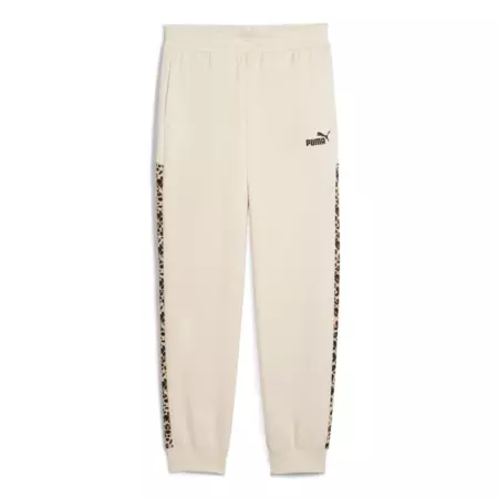 Puma ESS GRAPHIC Animal Comfort High-Waist Sweatpants FL cl "Alpine Snow"