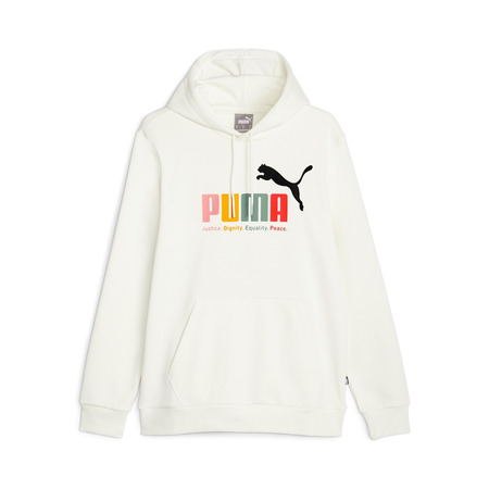Puma ESS+ Multicolor Hoodie FL "Warm White"