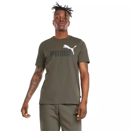 Puma Essentials 2 Colour Logo Tee