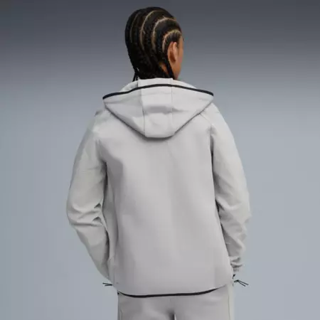 Puma EVOSTRIPE FZ Hoodie DK "Gray Echo"