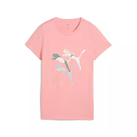 Puma GRAPHICS Branded Leaf Tee "Pink Fruit"