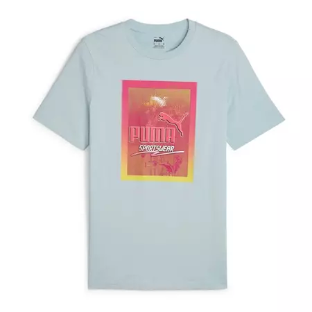 Puma GRAPHICS Photoprint Tee "Turquoise"