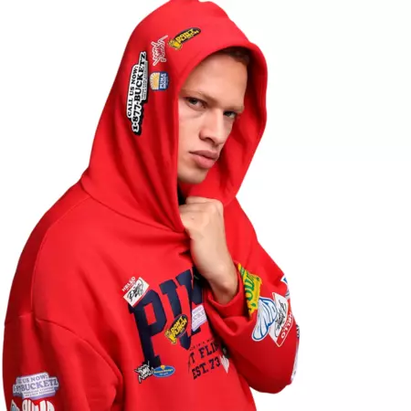 Puma HooperHotline Pullover Hoodie "For All Time Red"