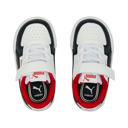 Puma Infants Caven Block AC+ "White-For All Time Red