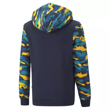 Puma Junior ESS+ Camo Hoodie FL B