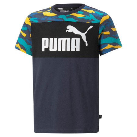 Puma Junior ESS+ Camo Tee