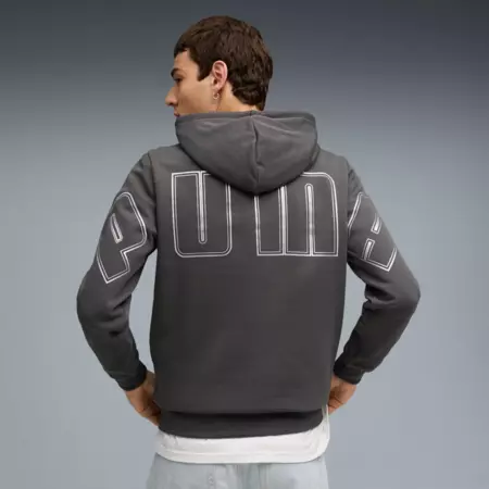 Puma MAXIMAL METALLIC Hoodie FL "Dusky Gray"