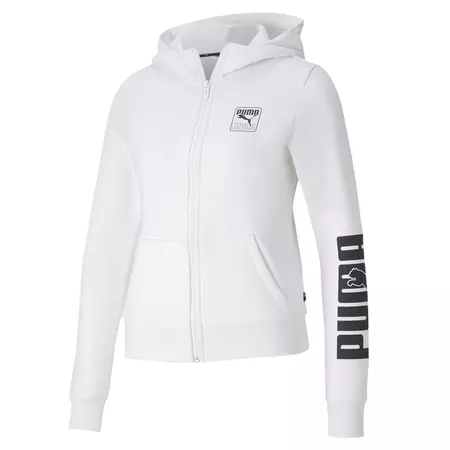 Puma Rebel Full-Zip Hoodie W