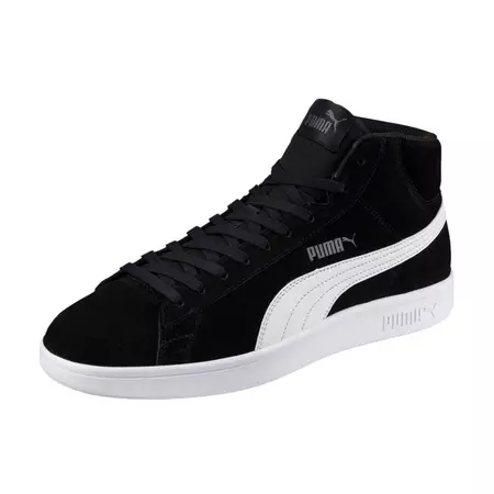 Puma Smash V2 Mid SD (Black/White)