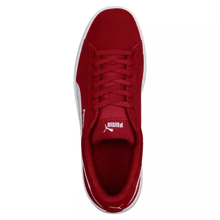 Puma Smash v2 (Red Dahlia/Puma White)