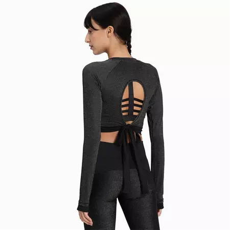 Puma Studio Metallic LS Top
