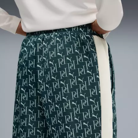 Puma T7 AOP Relaxed Track Pants PT "Green Terrain"