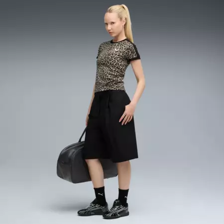 Puma T7 LEO LUXE AOP Slim Tee "Black"
