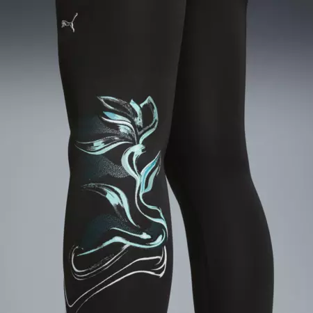 Puma W GRAPHIC TIGHT - HW 7/8 "Black"
