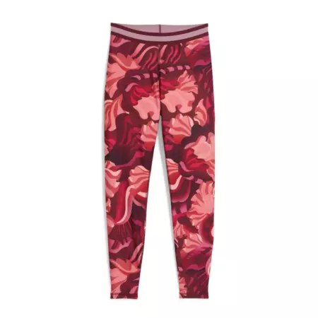Puma W STRONG FLORAL RIBBON TIGHT - AOP HW 7/8 "Ruby Shimmer"