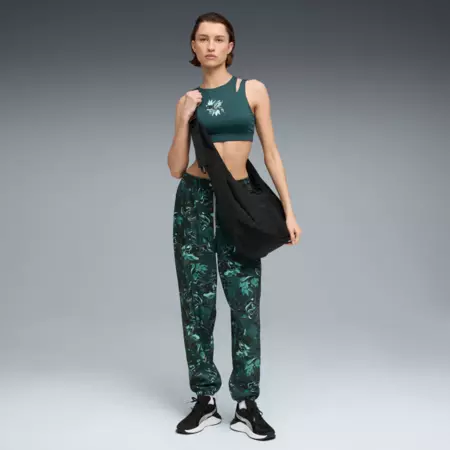 Puma W WOVEN JOGGER "Green Terrain"