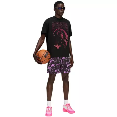 Short Puma x LaMelo World Tour-nament AOP 7" Short "Pure Magenta-AOP"