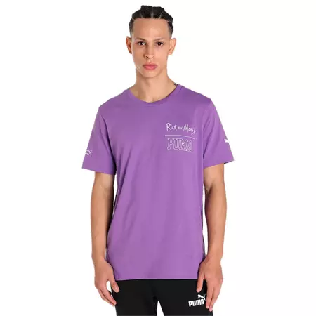 PUMA x Rick and Morty Sanchez Wuz Here Tee "Royal Lilac"