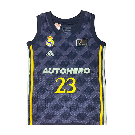 R. Madrid Camiseta Basket Niñ@ 2ª Equip 2023/24 # 23 LLULL #